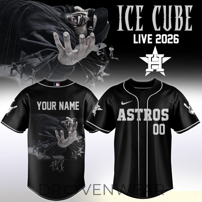 MLB All Teams X “ICE CUBE Live 2026” Limited Edition Signature Custom Jersey 1 - Image 4