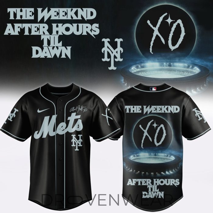 MLB All Teams X The Weeknd ”After Hours Til Dawn Tour” Limited Edition Signature - Jersey 1 - Image 4