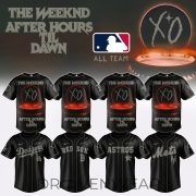 MLB All Teams X The Weeknd ”After Hours Til Dawn Tour” Limited Edition Signature - Jersey 3