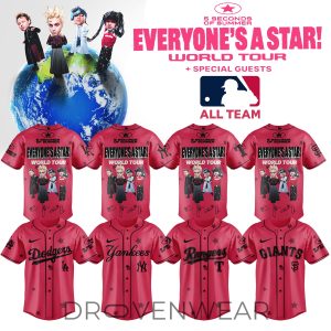 MLB All Teams x 5SOS Everyones A Star World Tour Jersey by Drovenwear.com