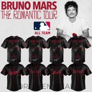 MLB All Teams x Bruno Mars ”The Romantic Tour 2026” Limited Edition Signature - Jersey 3