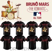 MLB All Teams x Bruno Mars ”The Romantic Tour 2026” Limited Edition Signature - Jersey 5