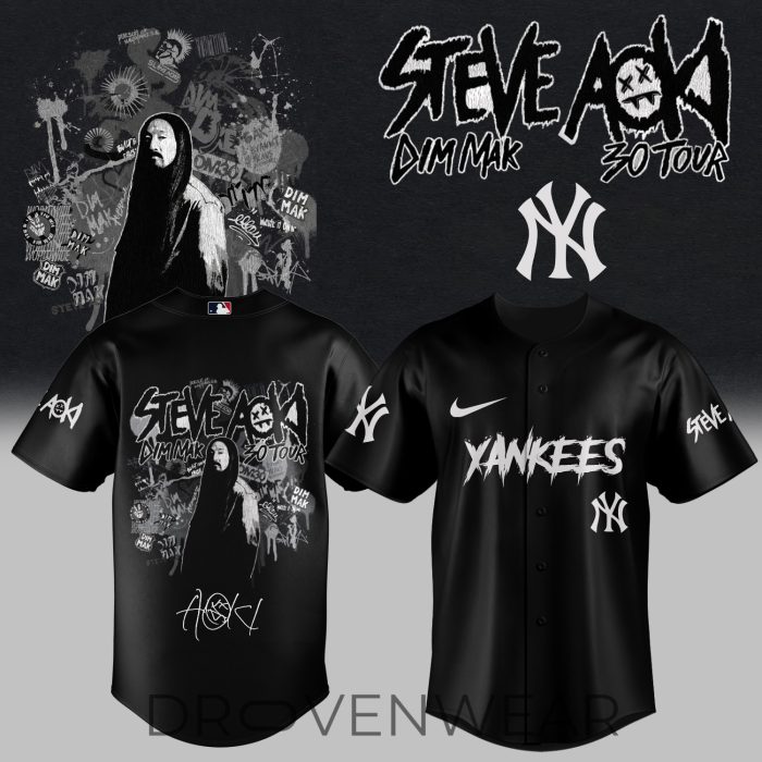 MLB All Teams x DJ Steve Aoki Dim Mak 30 Tour 2026 Limited Edition Jersey - Image 2