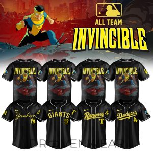 MLB All Teams x INVINCIBLE Jersey Ver2 by Drovenwear.com