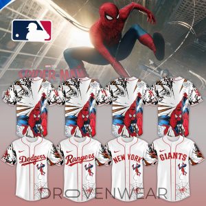 MLB All Teams x Spider Man Brand New Day Jersey by Drovenwear.com
