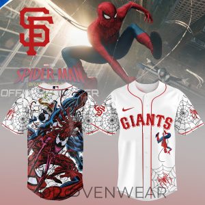 MLB All Teams x Spider Man Brand New Day Jersey by Drovenwear.com