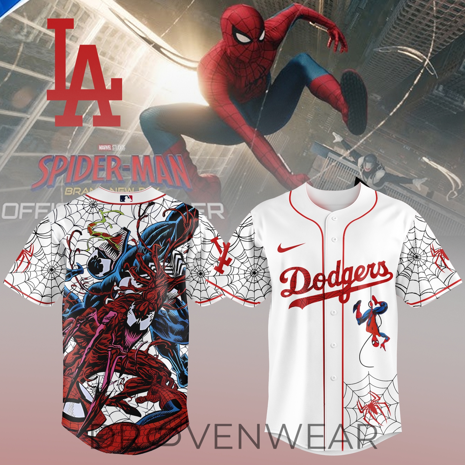 MLB All Teams x Spider Man: Brand New Day Jersey MLB All Teams x Spider Man: Brand New Day Jersey