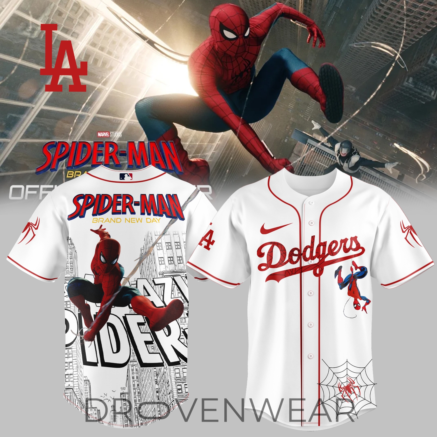 MLB All Teams x Spider-Man: Brand New Day 2026 Limited Edition - Jersey 1 MLB All Teams x Spider-Man: Brand New Day 2026 Limited Edition - Jersey 1