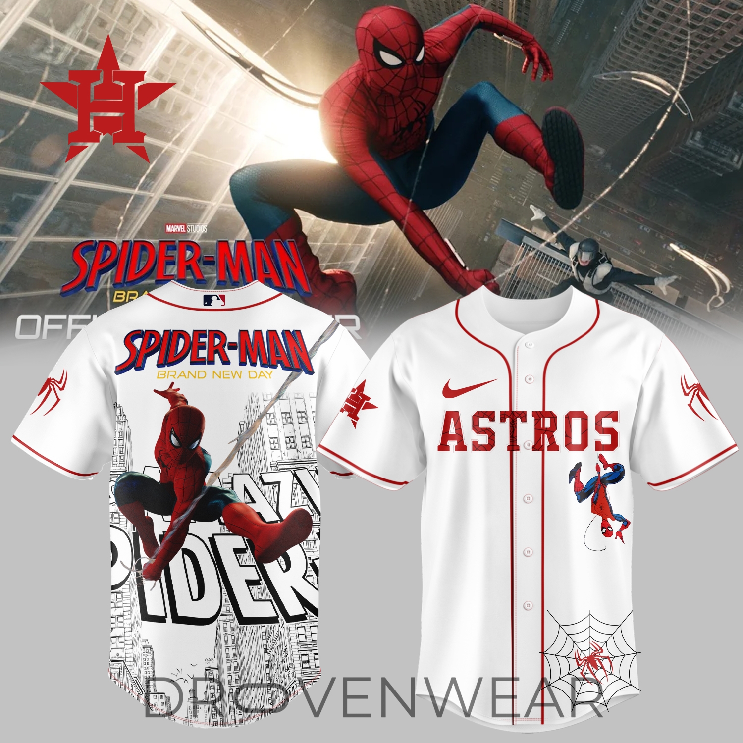 MLB All Teams x Spider-Man: Brand New Day 2026 Limited Edition - Jersey 1 MLB All Teams x Spider-Man: Brand New Day 2026 Limited Edition - Jersey 1