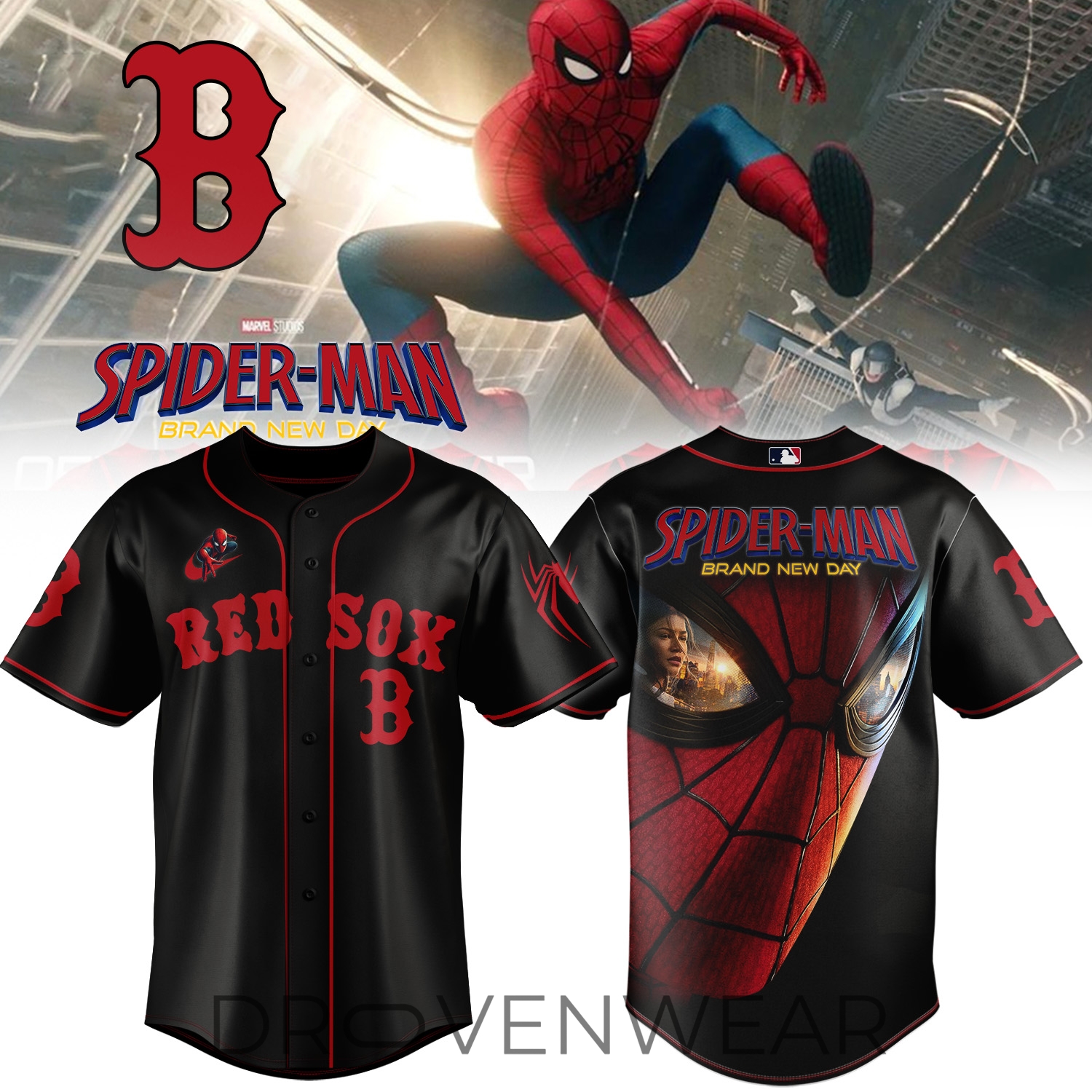 MLB All Teams x Spider-Man: Brand New Day 2026 Limited Edition - Jersey 3 MLB All Teams x Spider-Man: Brand New Day 2026 Limited Edition - Jersey 3