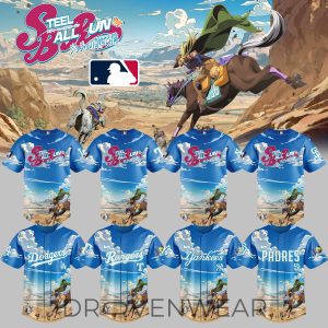 MLB All Teams x Steel Ball Run Limited Jersey Ver3 by Drovenwear.com