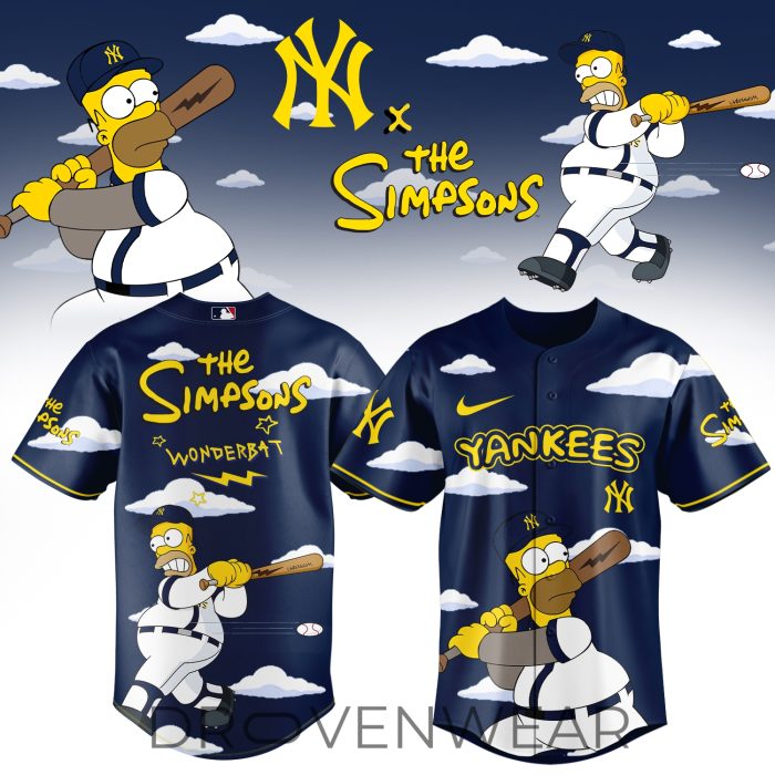 MLB All Teams x “The Simpsons” 2026 Limited Edition – Jersey 1 - Image 4