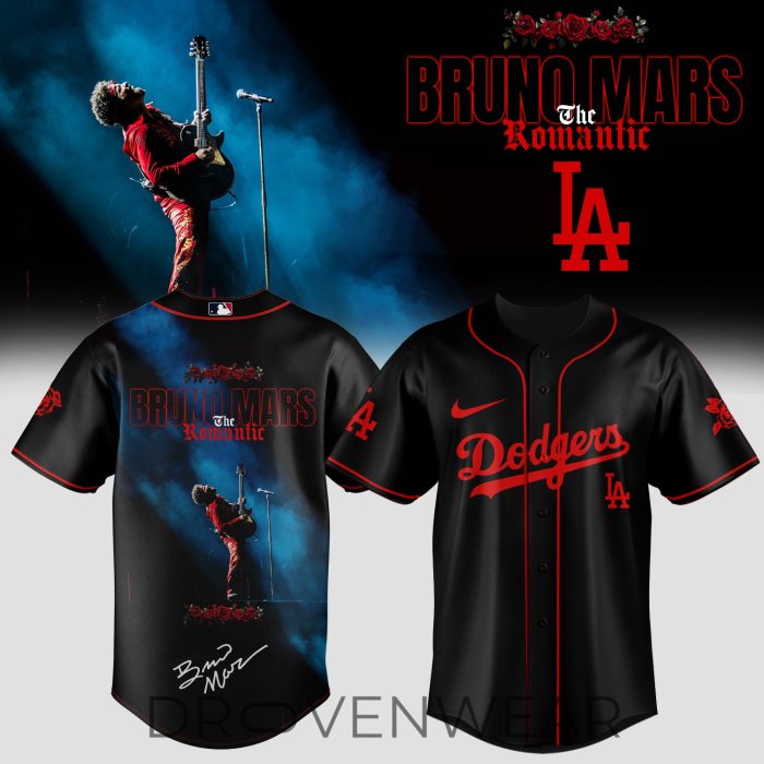 MLB X Bruno Mars ”The Romantic Tour 2026” Limited Edition Signature - Jersey 1 - Image 2
