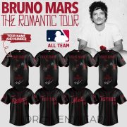 MLB X Bruno Mars ”The Romantic Tour 2026” Limited Edition Signature - Jersey 1 (Custom Name&Number )
