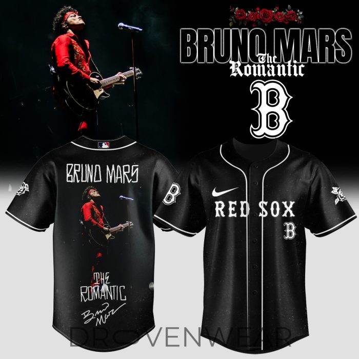 MLB X Bruno Mars ”The Romantic Tour 2026” Limited Edition Signature - Jersey 2 - Image 4