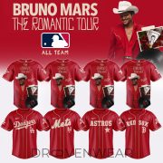 MLB X Bruno Mars ”The Romantic Tour 2026” Limited Edition Signature - Jersey 6