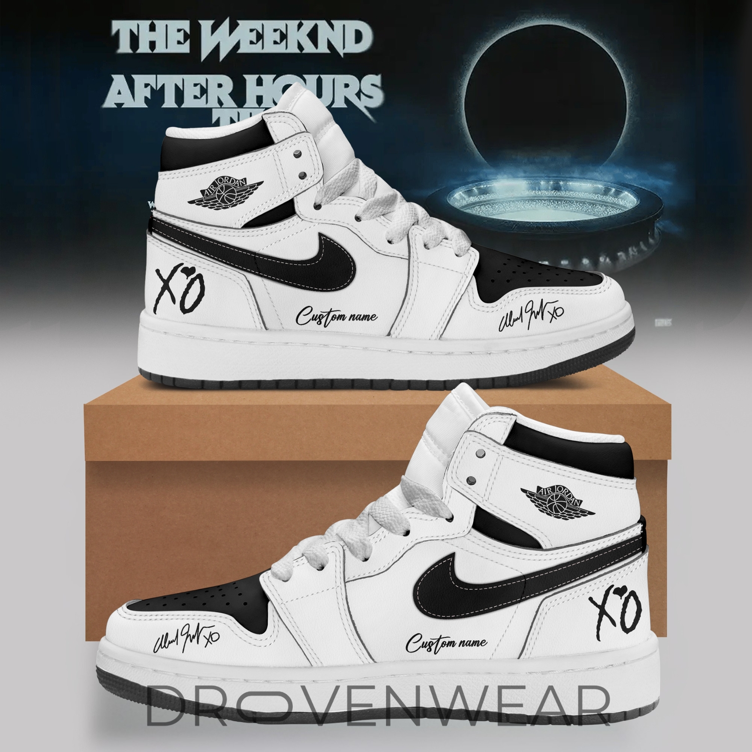 MLB X The Weeknd ”After Hours Til Dawn Tour” Limited Edition Signature - AJ1 Shoes 1 MLB X The Weeknd ”After Hours Til Dawn Tour” Limited Edition Signature - AJ1 Shoes 1