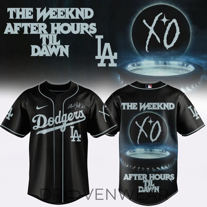 MLB X The Weeknd ”After Hours Til Dawn Tour” Limited Edition Signature - Jersey 1 - Image 2