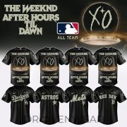 MLB X The Weeknd ”After Hours Til Dawn Tour” Limited Edition Signature - Jersey 2