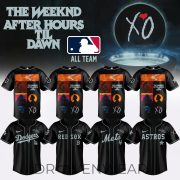 MLB X The Weeknd ”After Hours Til Dawn Tour” Limited Edition Signature - Jersey 3