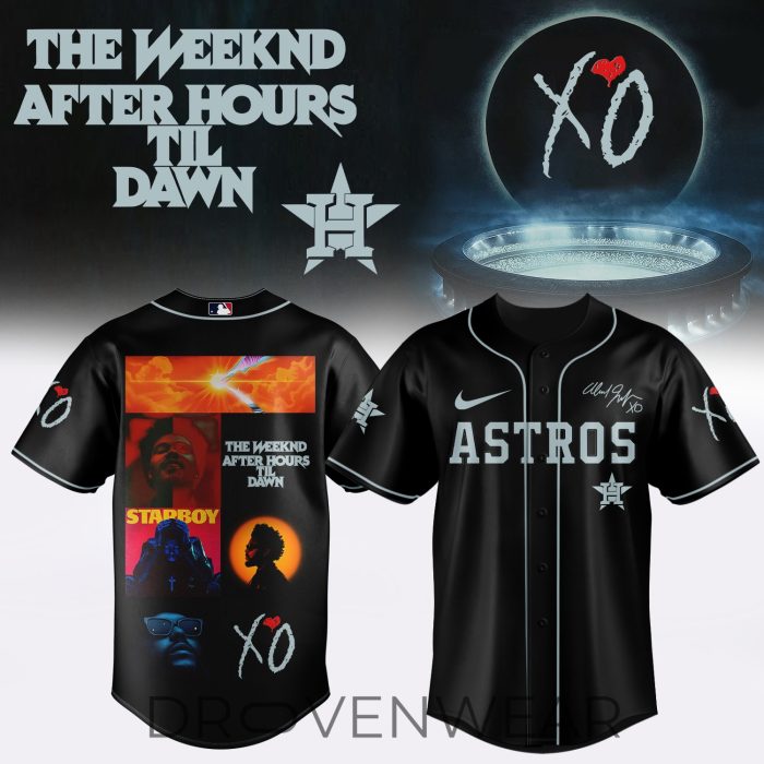 MLB X The Weeknd ”After Hours Til Dawn Tour” Limited Edition Signature - Jersey 3 - Image 8