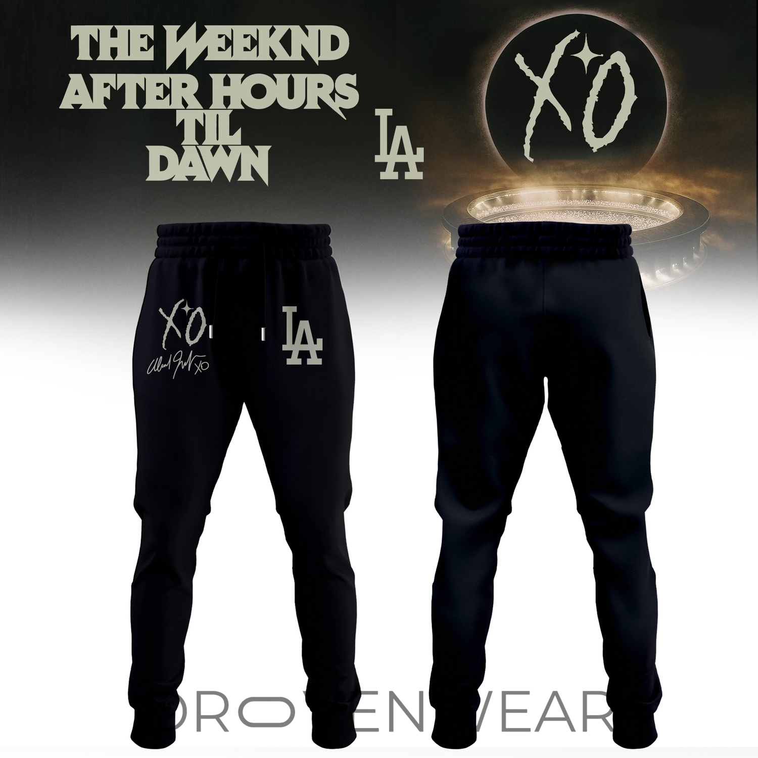 MLB X The Weeknd ”After Hours Til Dawn Tour” Limited Edition Signature - Jersey 4 MLB X The Weeknd ”After Hours Til Dawn Tour” Limited Edition Signature - Jersey 4