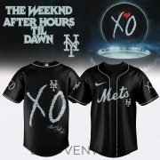 MLB X The Weeknd ”After Hours Til Dawn Tour” Limited Edition Signature - Jersey 5 - Image 4