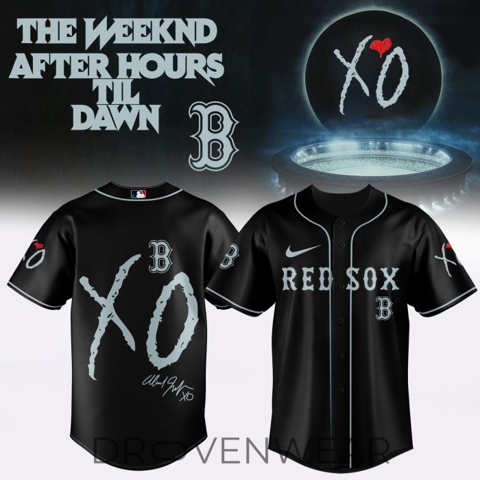 MLB X The Weeknd ”After Hours Til Dawn Tour” Limited Edition Signature - Jersey 5 - Image 6
