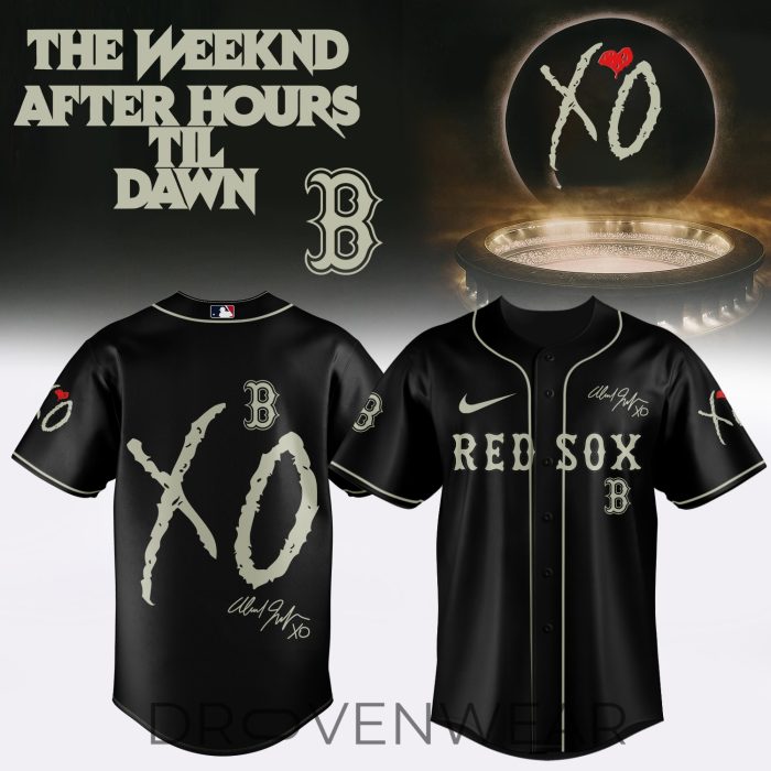 MLB X The Weeknd ”After Hours Til Dawn Tour” Limited Edition Signature - Jersey 6 - Image 6