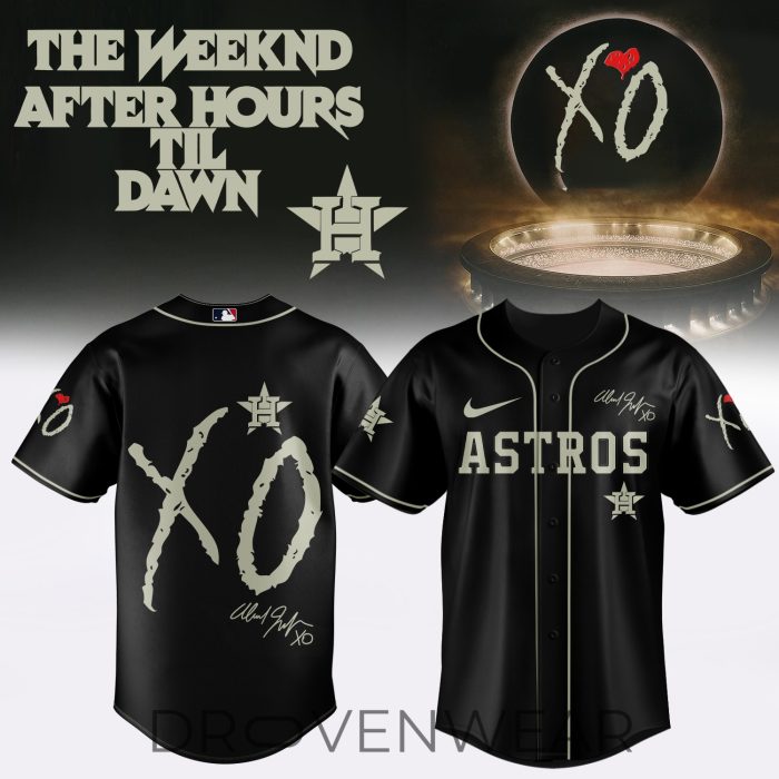 MLB X The Weeknd ”After Hours Til Dawn Tour” Limited Edition Signature - Jersey 6 - Image 8