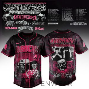MLB x GREYDAY 2026 Pink Chaos Edition Jersey by Drovenwear.com
