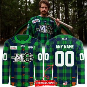 Maine Mariners New Jersey Custom 2026 by Drovenwear.com