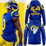 Men's Nike Royal Los Angeles Rams Primetime Club Hoodie