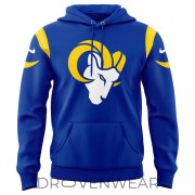 Men's Nike Royal Los Angeles Rams Primetime Club Hoodie - Image 2