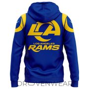 Men's Nike Royal Los Angeles Rams Primetime Club Hoodie - Image 3