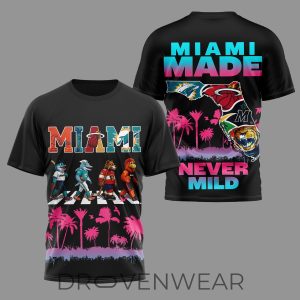 Miami Marlins Premium MAM All Teams Legacy 3D Shirt by Drovenwear.com