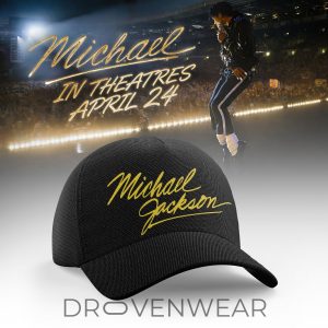 Michael Jackson Limited 3D Cap Special Movie Edition Golen by Drovenwear.com