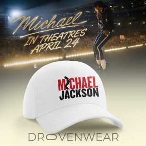 Michael Jackson Limited 3D Cap Special Movie Edition White by Drovenwear.com