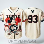 Mickey Mouse Baseball Kimono Tokyo