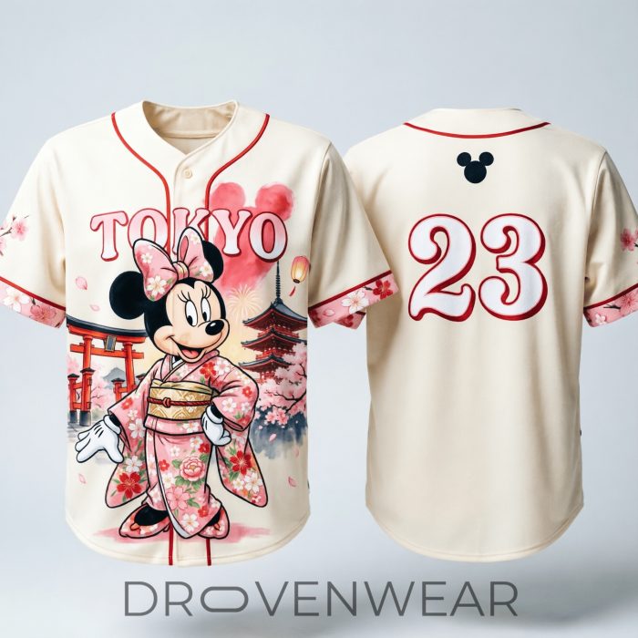 Mickey Mouse Baseball Kimono Tokyo - Image 3