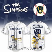 Milwaukee Brewers The Simpsons 2026 Limited Edition Jersey x Jogger x Cap