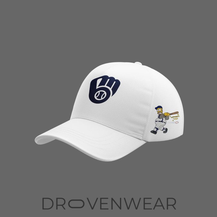 Milwaukee Brewers The Simpsons 2026 Limited Edition Jersey x Jogger x Cap - Image 3