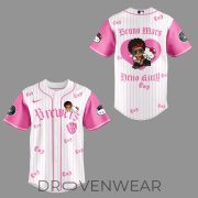 Milwaukee Brewers x BRUNO MARS x HELLO KITTY Pink Jersey | Jogger | Cap - Image 2