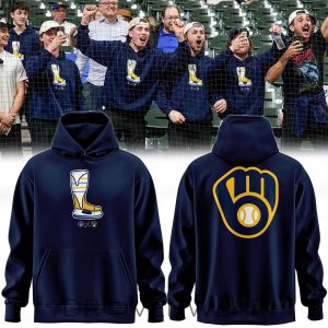 Milwaukee Brewers x Milwaukee Admirals Hoodie V1 by Drovenwear.com