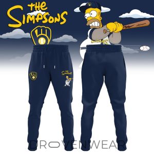 Milwaukee Brewers x The Simpsons 2026 Limited Edition Jersey by Drovenwear.com