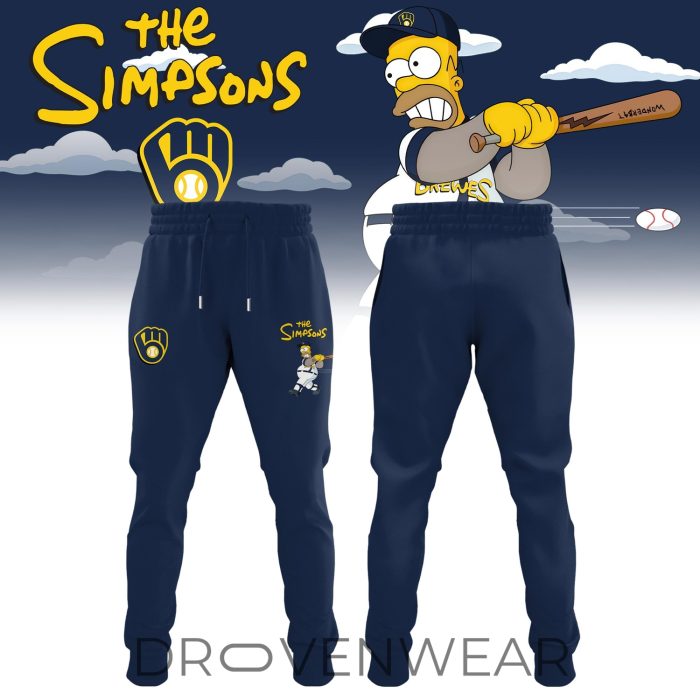 Milwaukee Brewers x The Simpsons 2026 Limited Edition Jersey - Image 2