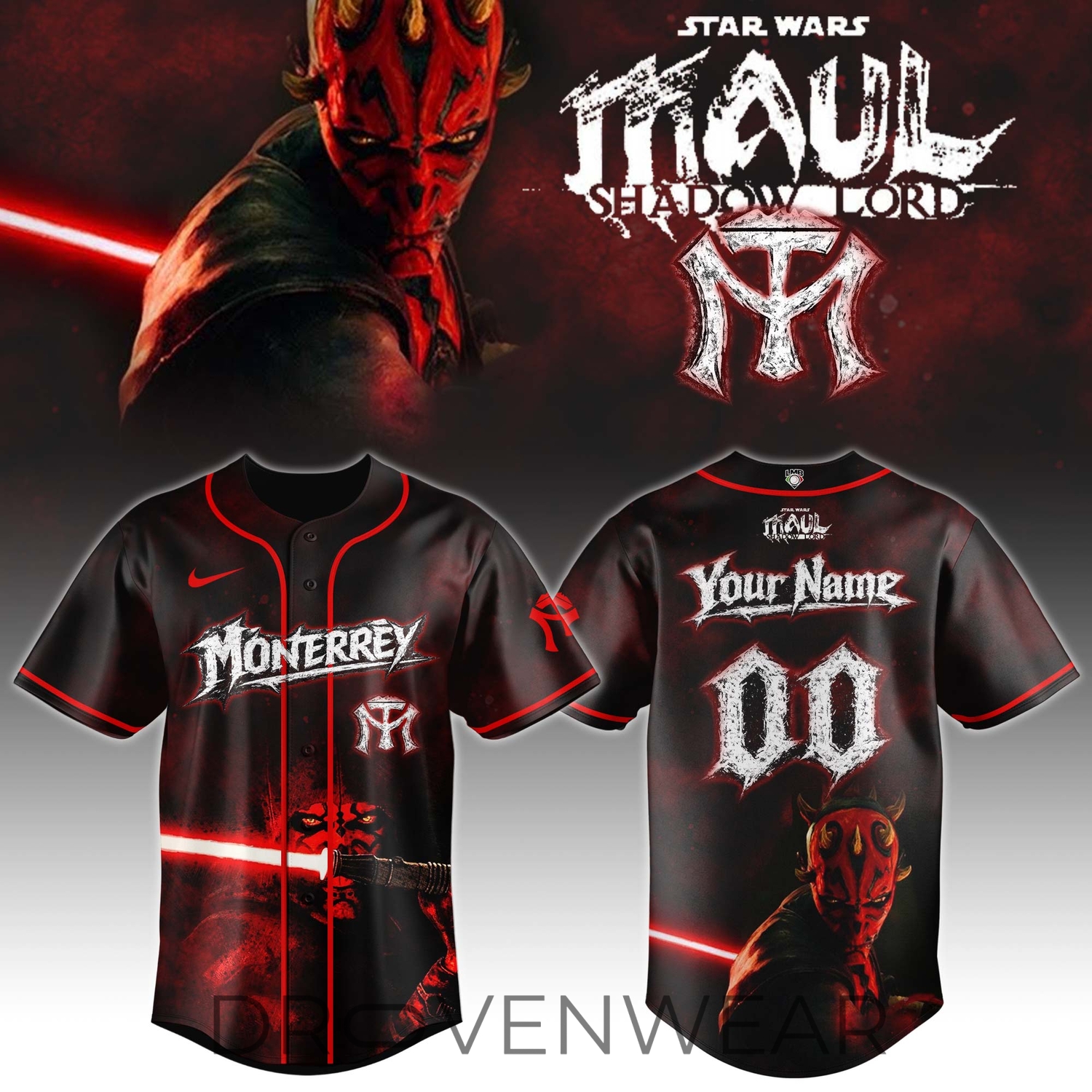 Monterrey Special Maul Shadow Lord 2026 Limited Edition Jersey Monterrey Special Maul Shadow Lord 2026 Limited Edition Jersey