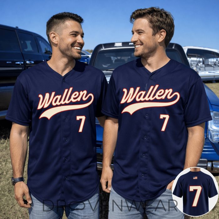Morgan Wallen Still The Problem 2026 Tour Inspired Baseball Jersey Fan Apparel - Image 2