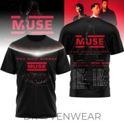 Muse North American Tour 2026 The Wow Signal On July And August 2026 Schedule Tour Dates Unisex T Shirt