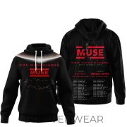 Muse North American Tour 2026 The Wow Signal On July And August 2026 Schedule Tour Dates Unisex T Shirt - Image 4